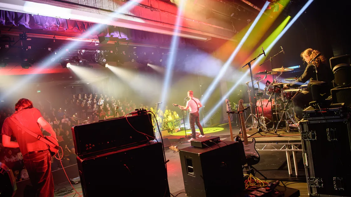 Guernsey School of Popular Music’s U18 Battle of the Bands at Beau Sejour. Across the Channel Islands, the school delivered more than 36,000 lessons last year.