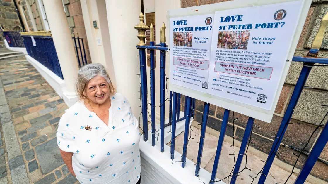 St Peter Port douzenier Mary McDermott is running a parish information meeting tomorrow at Beau Sejour