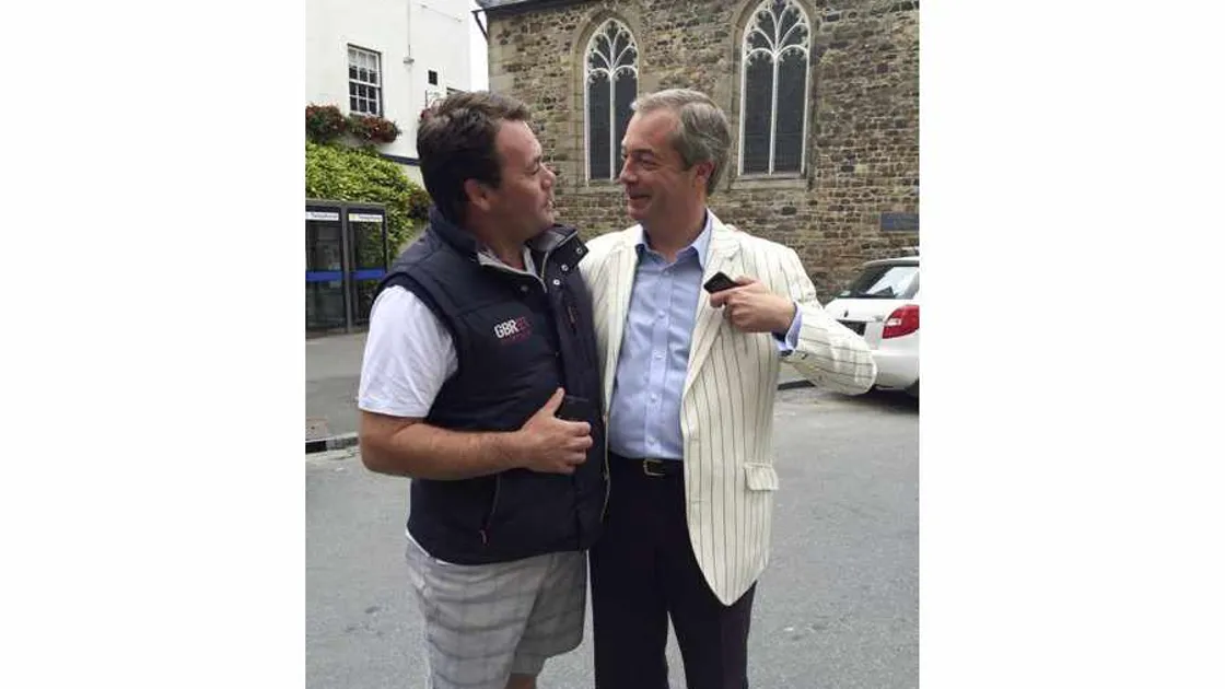 Ukip leader sails into Town