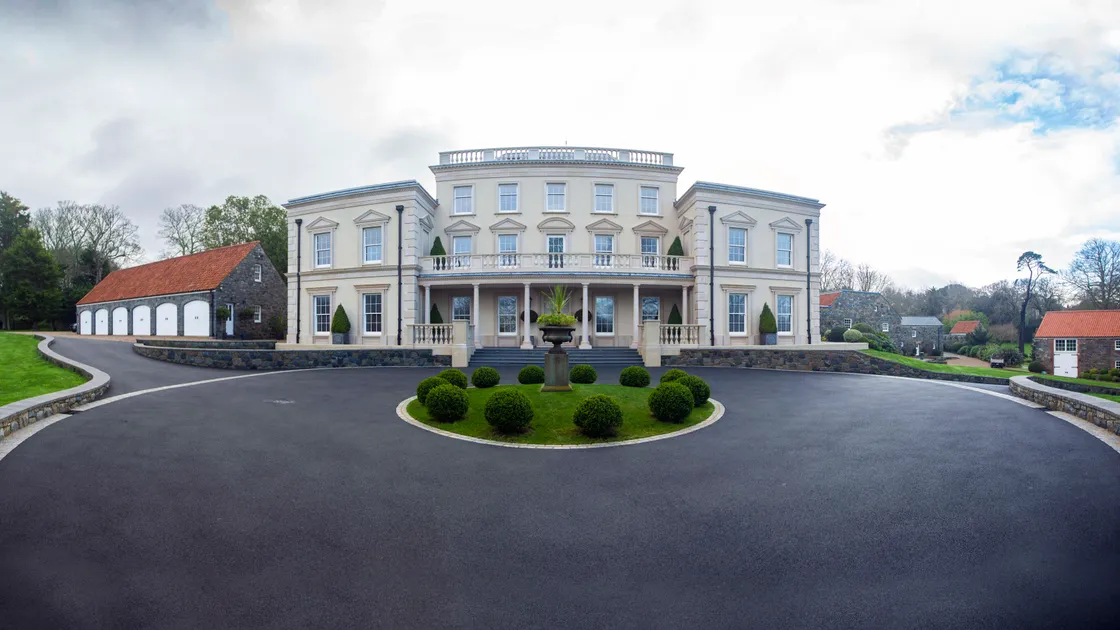 uy Hands has put two of his local properties on the market, Normanville in St Peter Port, pictured, and the west coast property Ocean House, which overlooks Rocquaine Bay. (34334120)