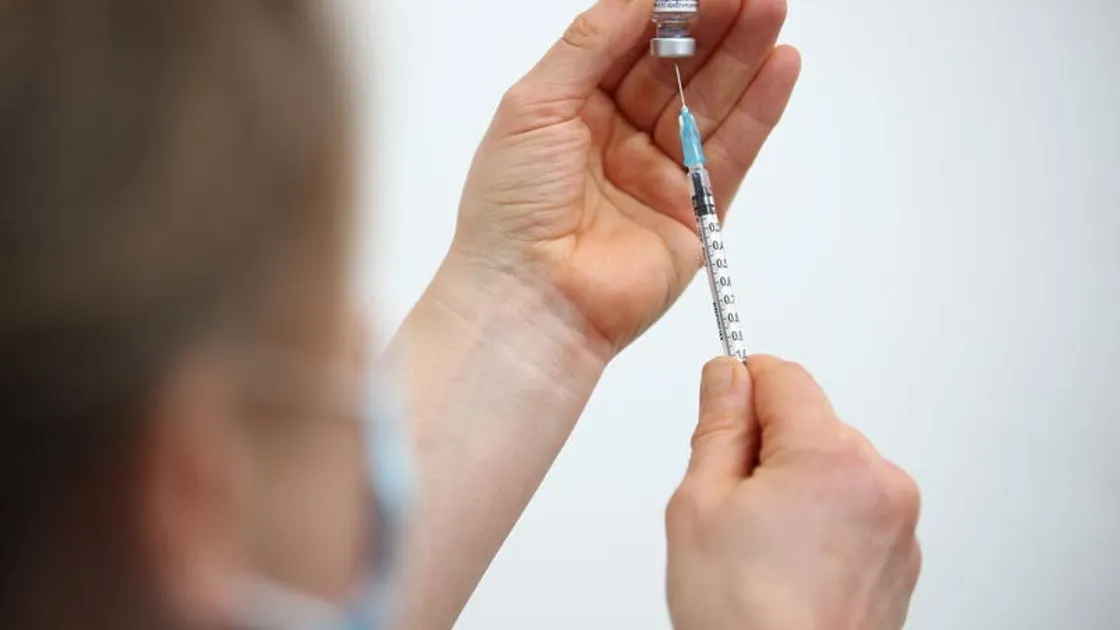 A Pfizer/BioNTech Covid-19 vaccine being prepared. (Picture by PA News)
