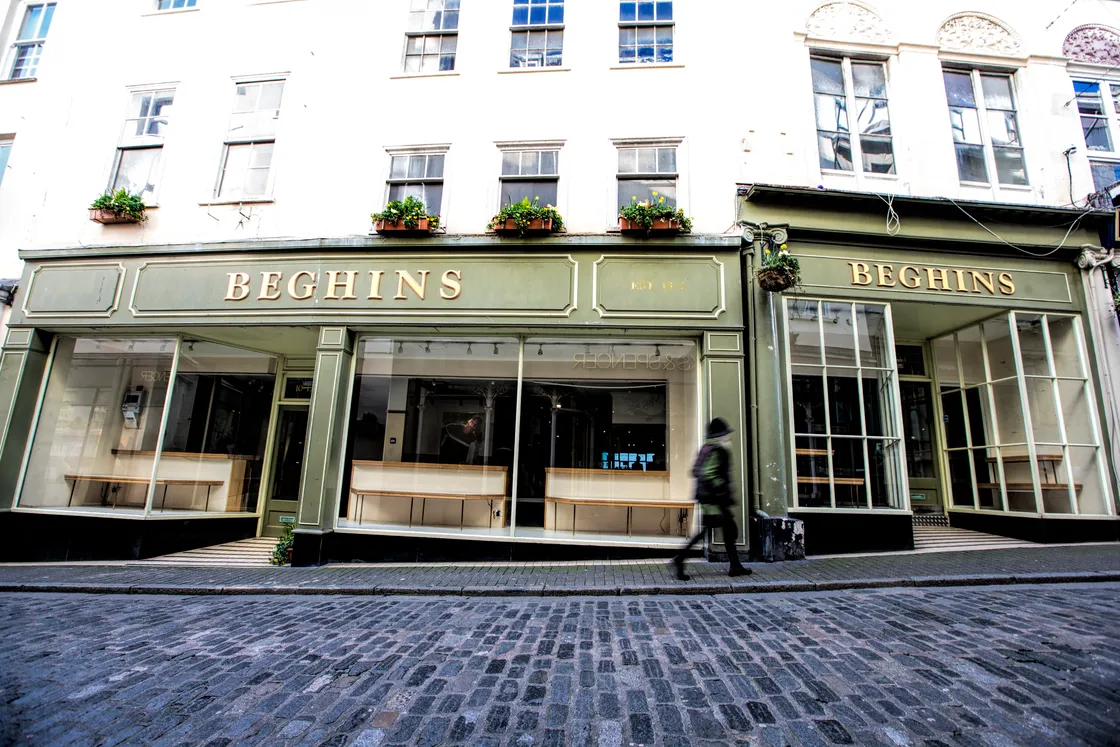 The Beghins shop in the High Street closed in 2019. (Picture by Peter Frankland, 30746713)