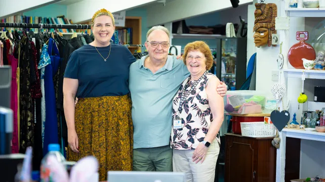 Citizens Advice shop volunteers started after they retired