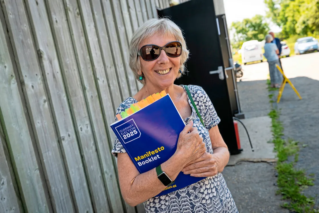 Voter Cheryl Sims.