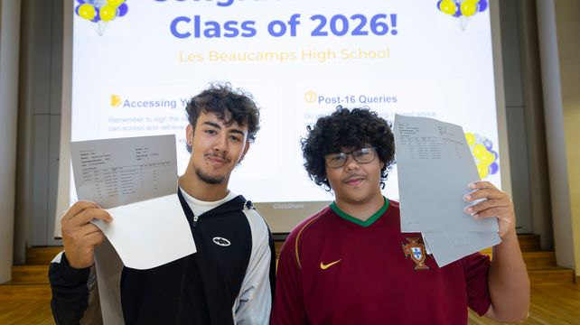 Uptick for overall GCSE pass rate in the Bailiwick