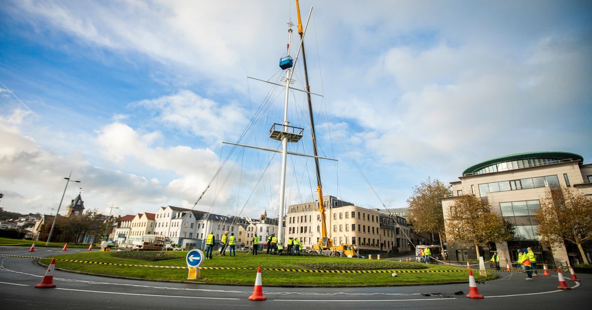 Guernsey lights at christmas