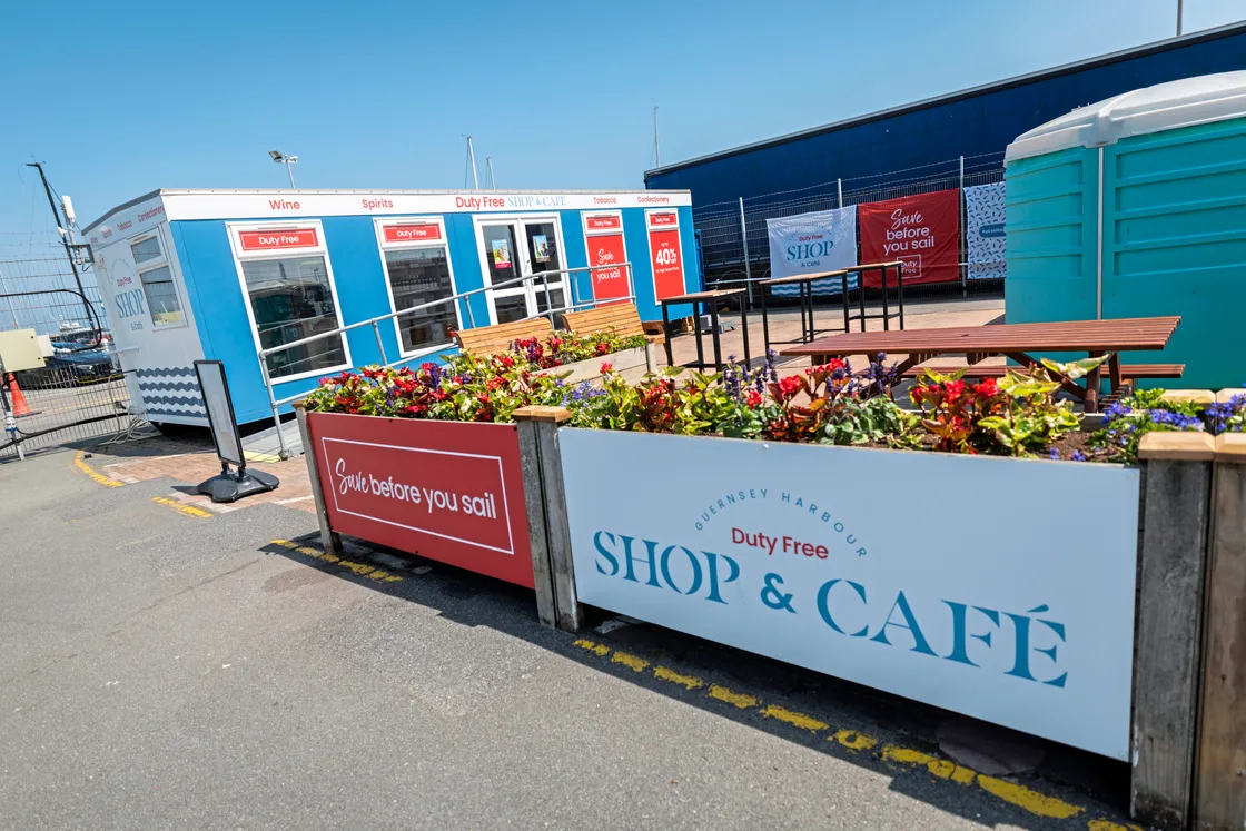 The new facilities for car passengers.