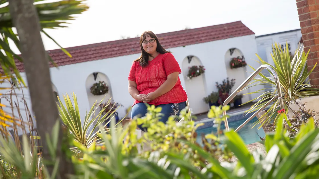 Corinna Walker of Beau Vallon self-catering, who is also a Chamber of Commerce tourism sub-group member, said some business owners would now be having to balance whether they wanted to continue paying twice for waste collections.   (Picture by Peter Frankland, 22930958)