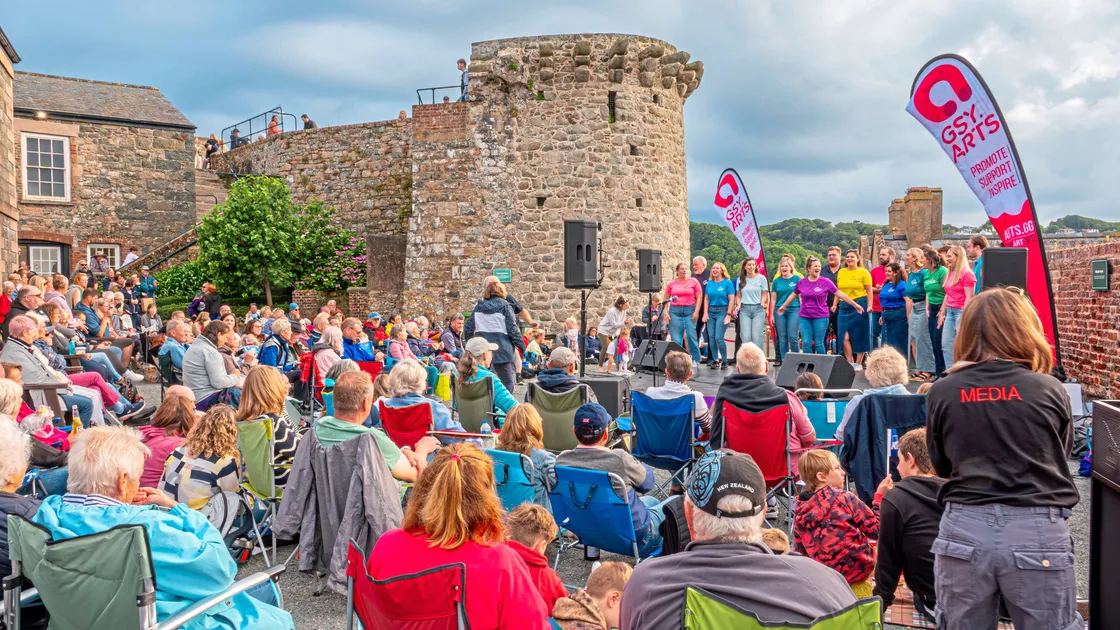 There was a wide variety of musical entertainment on offer.