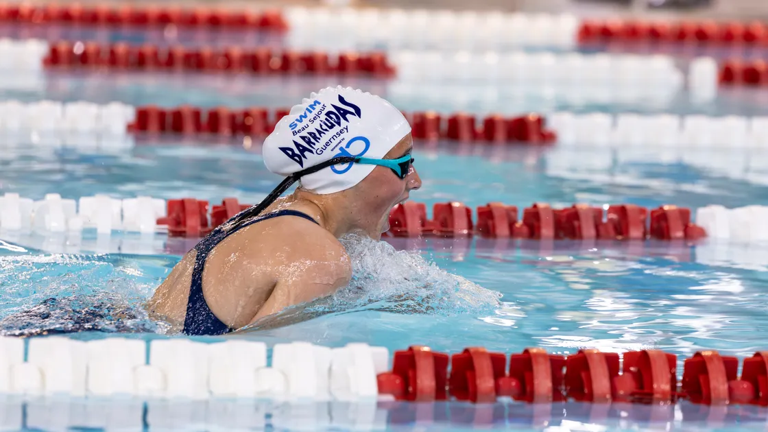 Phoebe Sebire was one of the stand-out swimmers from the younger age groups, winning four events