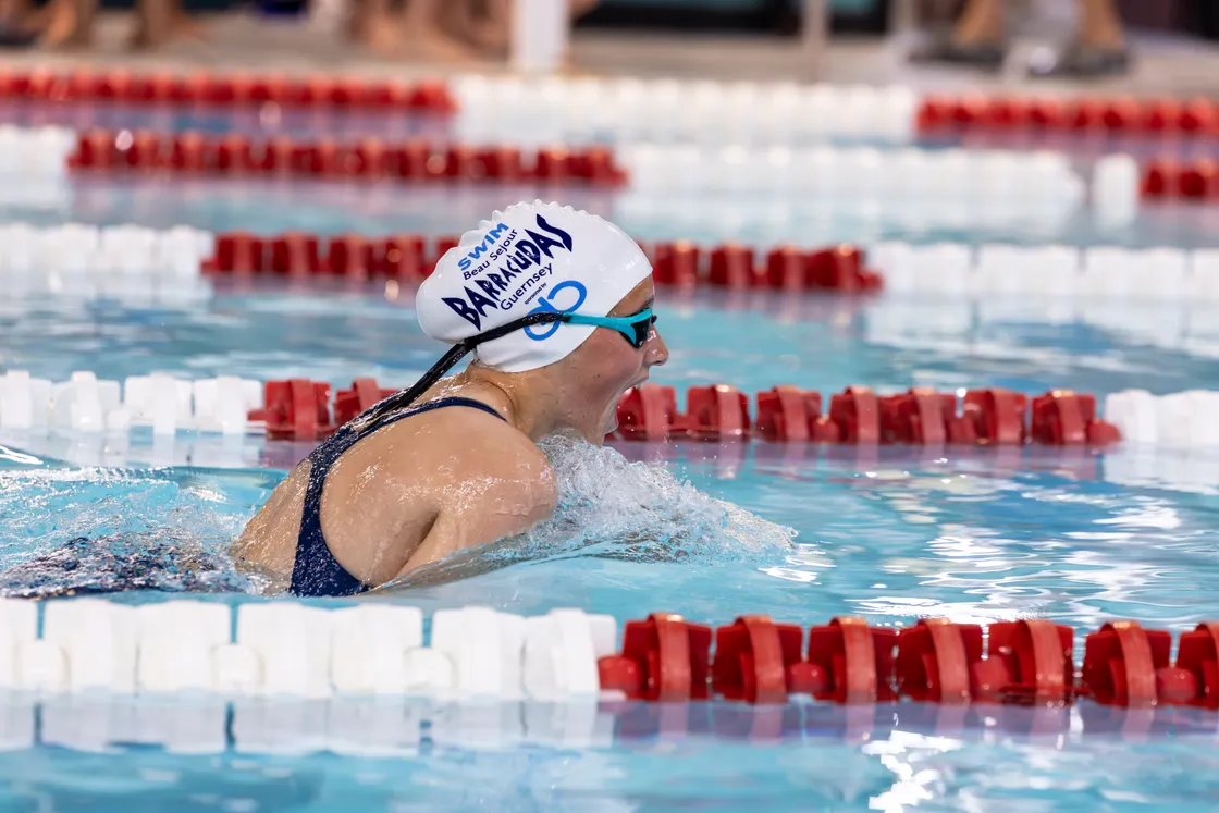 Phoebe Sebire was one of the stand-out swimmers from the younger age groups, winning four events