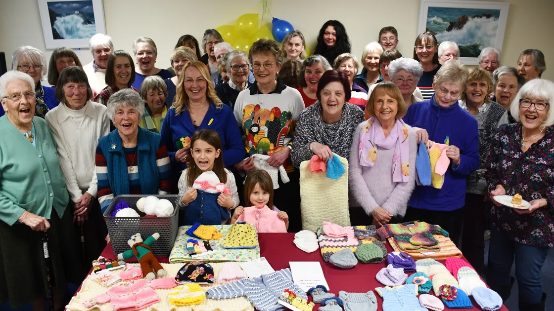 THE UKRAINE Newborn Baby Hats Appeal has now sent one donated item to families in the war-torn country for each person living in Guernsey.  Earlier this month the appeal packed its 64,633rd donated item. 