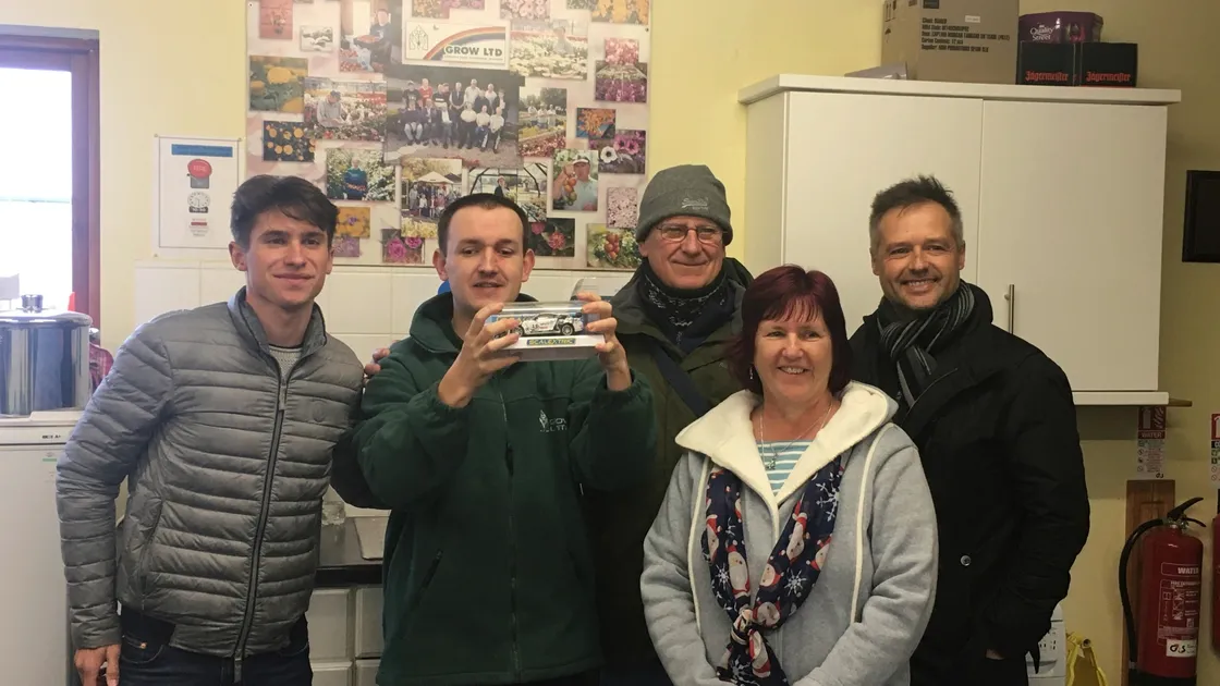 Seb’s Scalextric gift a festive surprise for motorsport fan