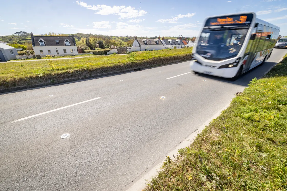 Little sensors have appeared on the island’s roads. Apparently they’re to measure traffic volume and speeds and things