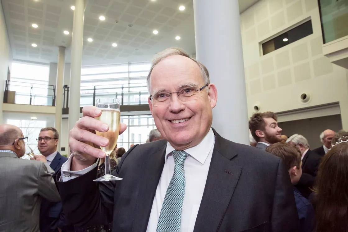 It was the last time Sir Richard Collas will host the New Year’s Day reception as he retires as Bailiff in May. 26794864)          