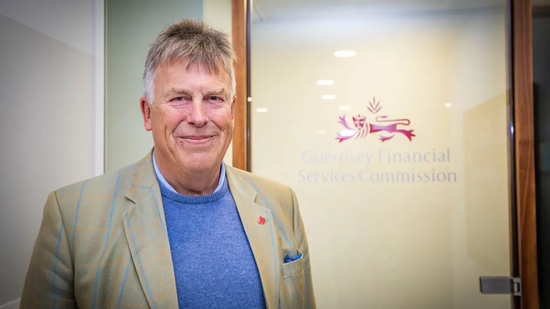 Julian Winser is to stand down as chairman of the Guernsey Financial Services Commission. (Picture by Sophie Rabey, 33233836)