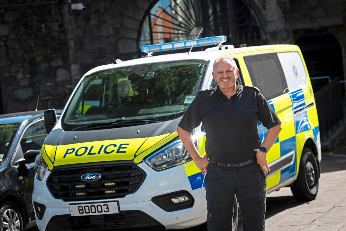 Mr Kitchen came to the island after working in forces in Lancashire, and more recently in London