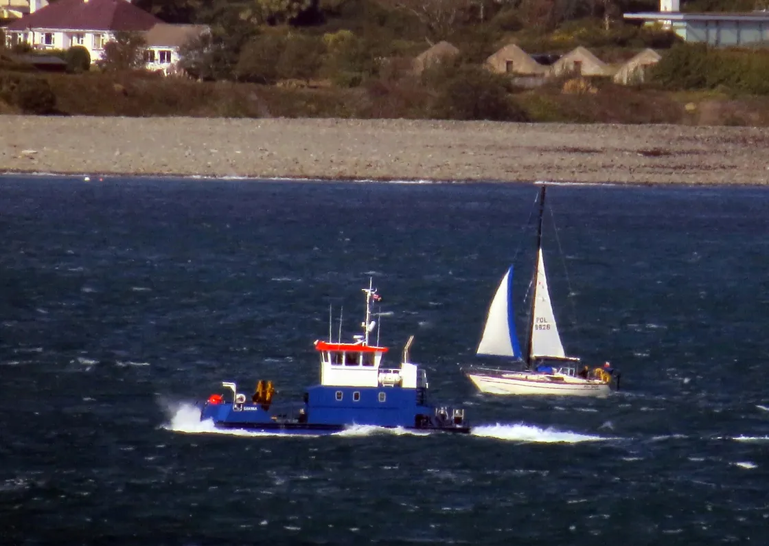 The new Sarnia workboat arrives. Picture by Tony Rive. (26013882)