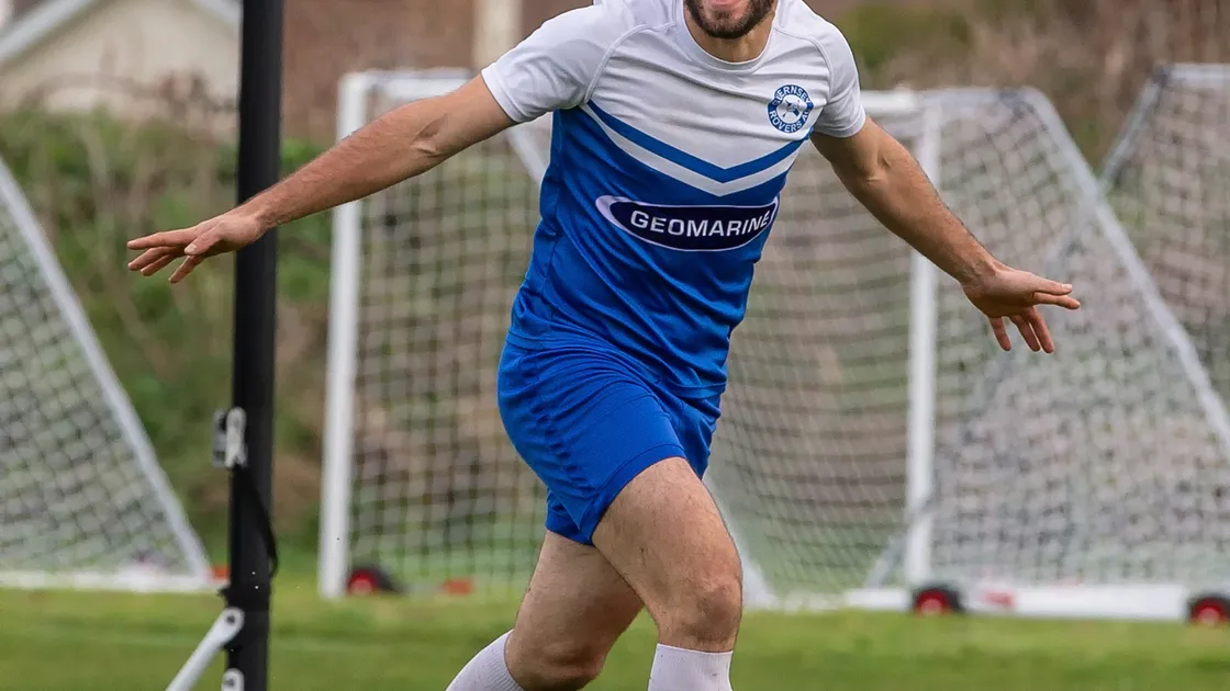 Carlos Canha has played a major role in taking Rovers to the top of the FNB Priaulx League this season. (Picture by Martin Gray, 29119671)