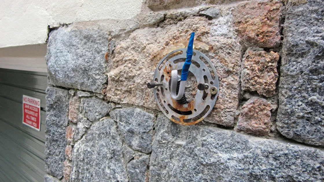 Evelyn de Putron had one of her exterior garage lights ripped off the wall at the weekend. (24863460)