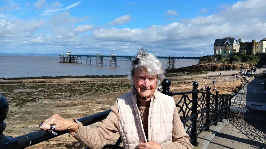 Noelle Bigwood now lives in Clevedon, Somerset, but still has strong links with the island. (32397977)