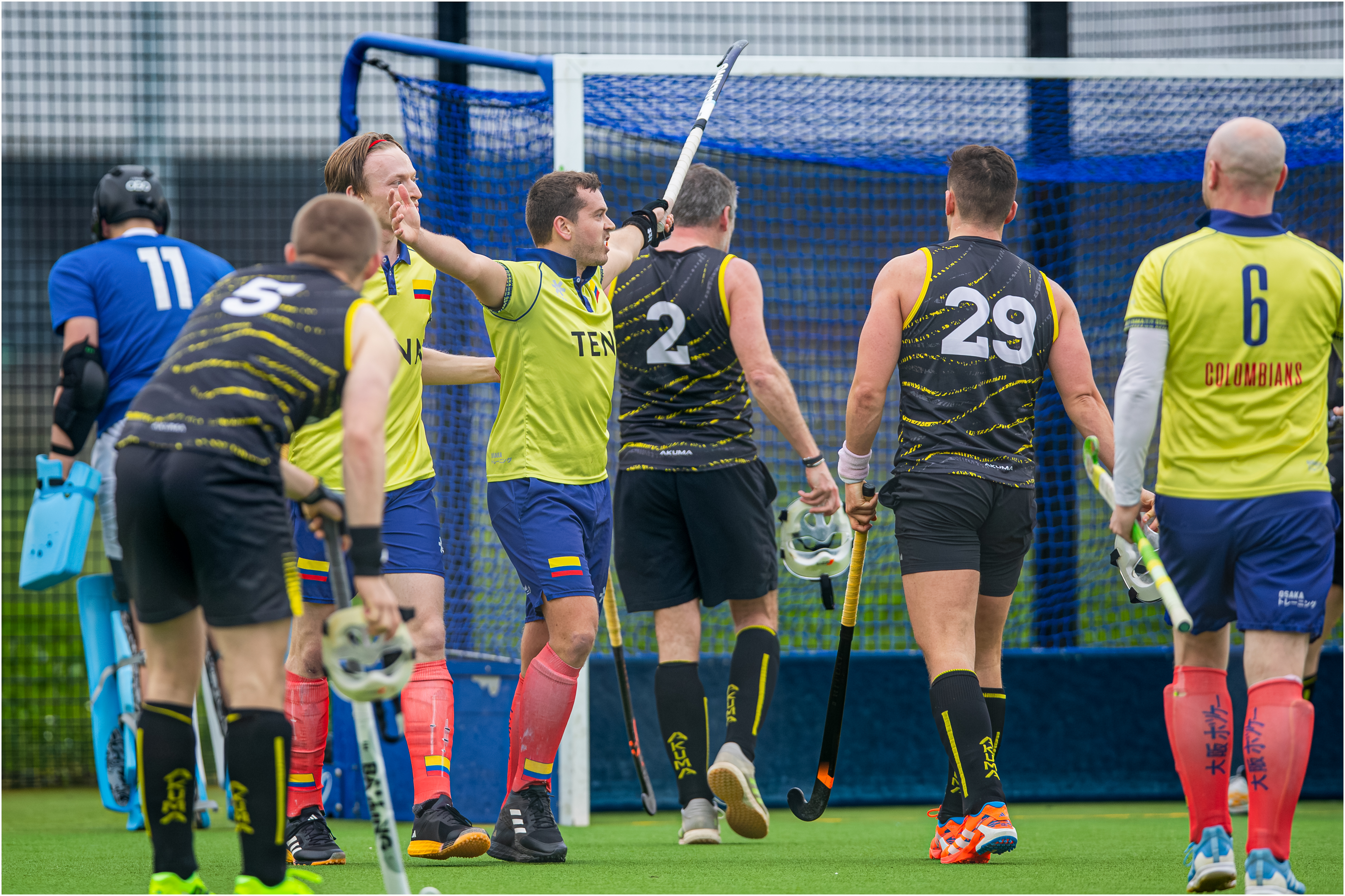 Colombians win nine-goal thriller to retain title