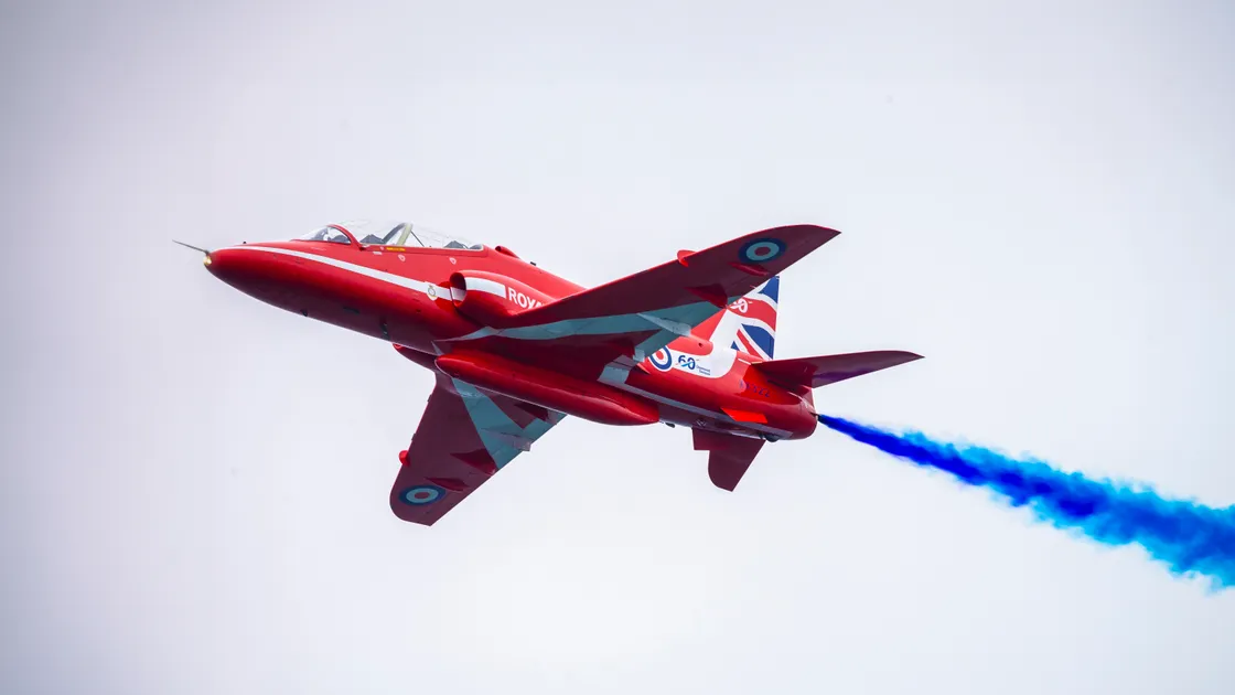 The Red Arrows are set to open this year’s display, roaring into view at just after 6.30pm