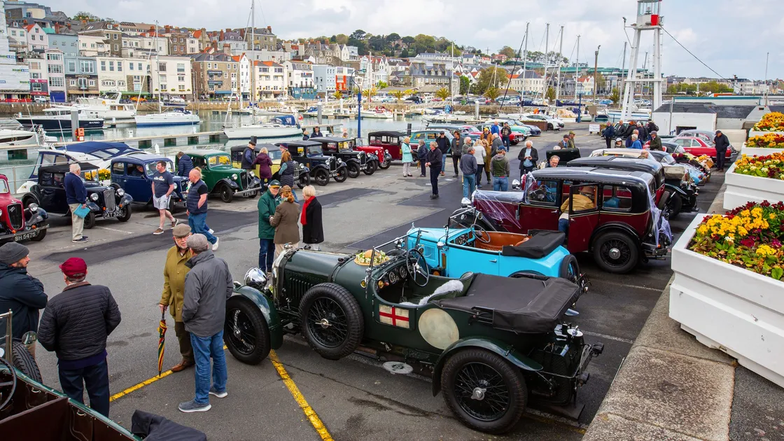 The Dorset Car Club joined the Guernsey Old Car Club’s April run. (Picture by Karl Dorfner, 33182750)