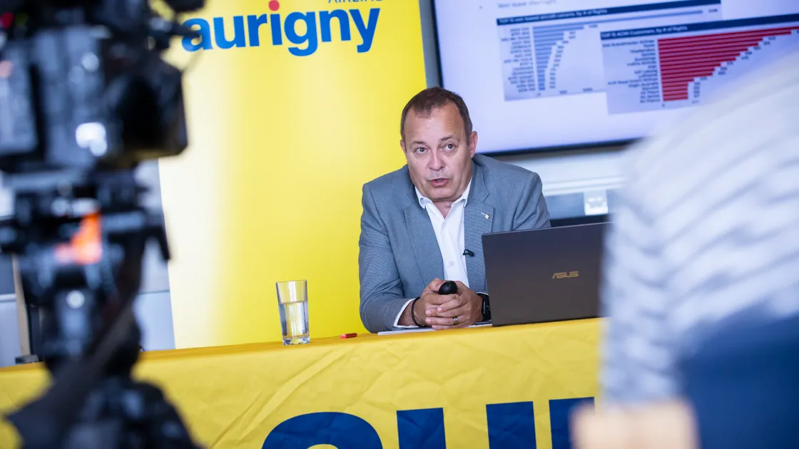 Aurigny chief executive Nico Bezuidenhout
