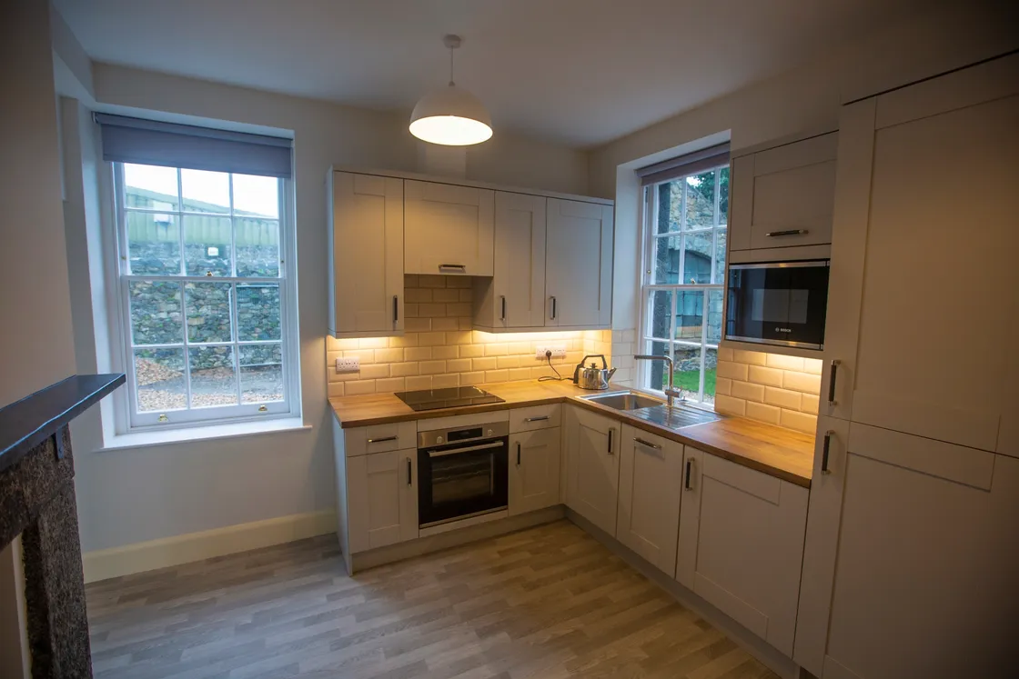 Steve Goubert  Contractors were praised for the work on the house.(30459126)