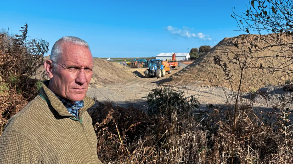 Mr Dodd said he had first informed the Development & Planning Authority about the works more than a month ago and was told this week that officials were now issuing an enforcement order to stop further work