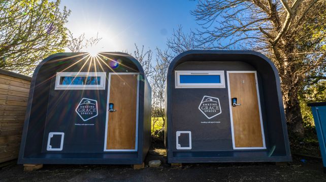 Emergency sleeping pods already making ‘a real difference’