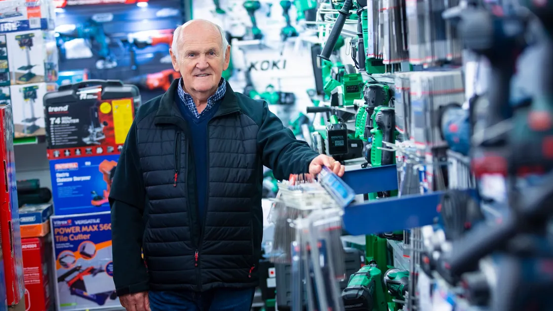 Tony Gaudion, 78, is retiring from R H Gaudion, the business established by his father. (Picture by Peter Frankland, 30220073)