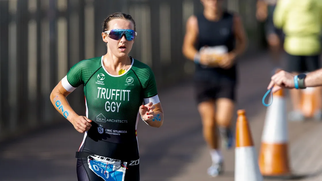 Chloe Truffitt was the leading Channel Islands finisher and second overall in the women’s race.
