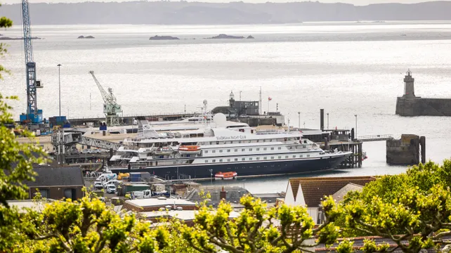 Cruise ship makes unexpected early arrival due to weather