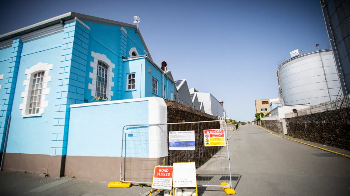 Hougue Jehannet next to Guernsey Electricity. (Picture by Sophie Rabey, 32497452)