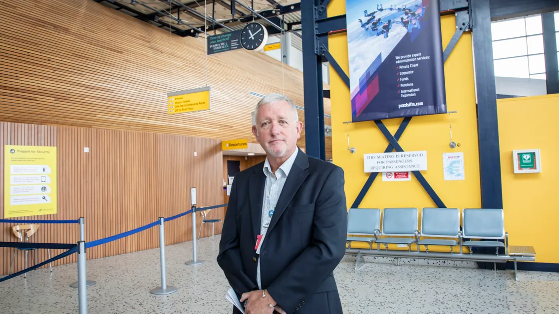 Ash Nicholas, head of Aviation Services. (25631186)