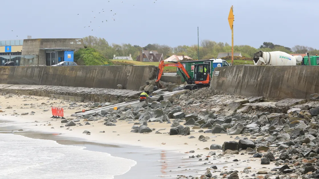 Agriculture, Countryside and Land Management Services is improving the slipway at Pembroke to make it more accessible. (Picture by Adrian Miller, 28313871)