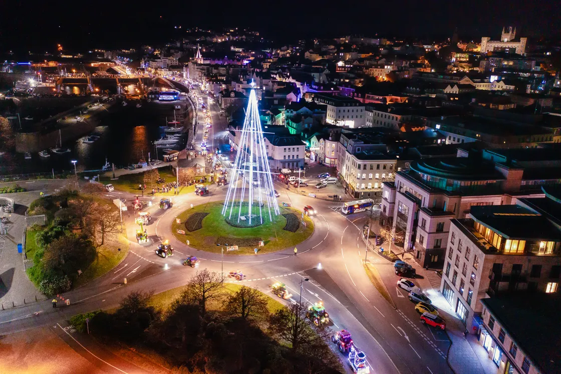 The Tree of Joy now provides a festive focal point at Christmas.