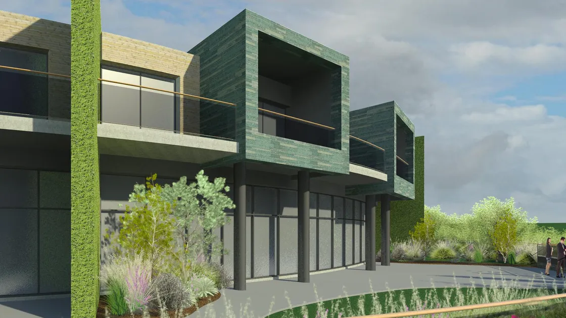 An artist’s impression of how the proposed 35-bedroom Idlerocks Hotel could look. (Picture supplied by Lovell Ozanne)