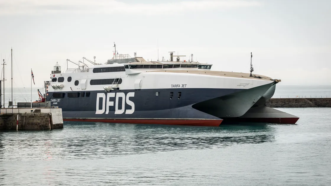 DFDS was named as the Jersey’s preferred ferry operator by the government last December following its own tender process