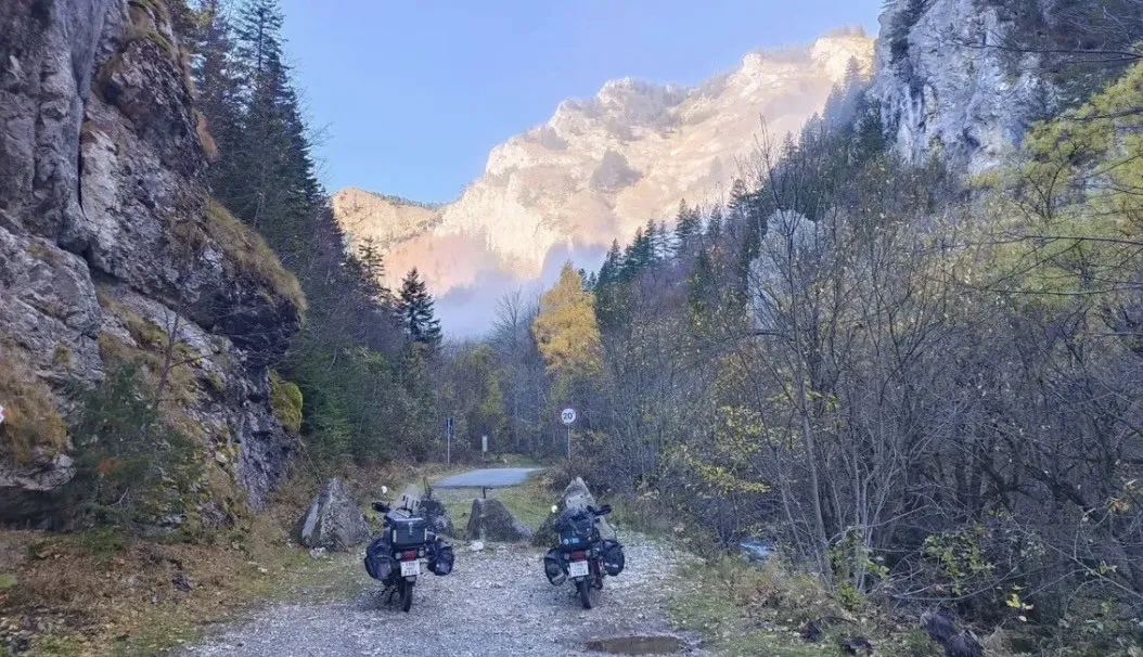 The Johnstons have passed through dozens of countries across Asia and Europe during the journey.