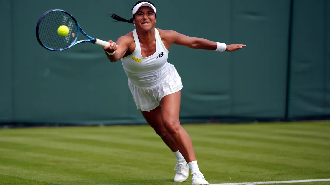Heather Watson had to go through qualifying to try and reach the Wimbledon singles. 