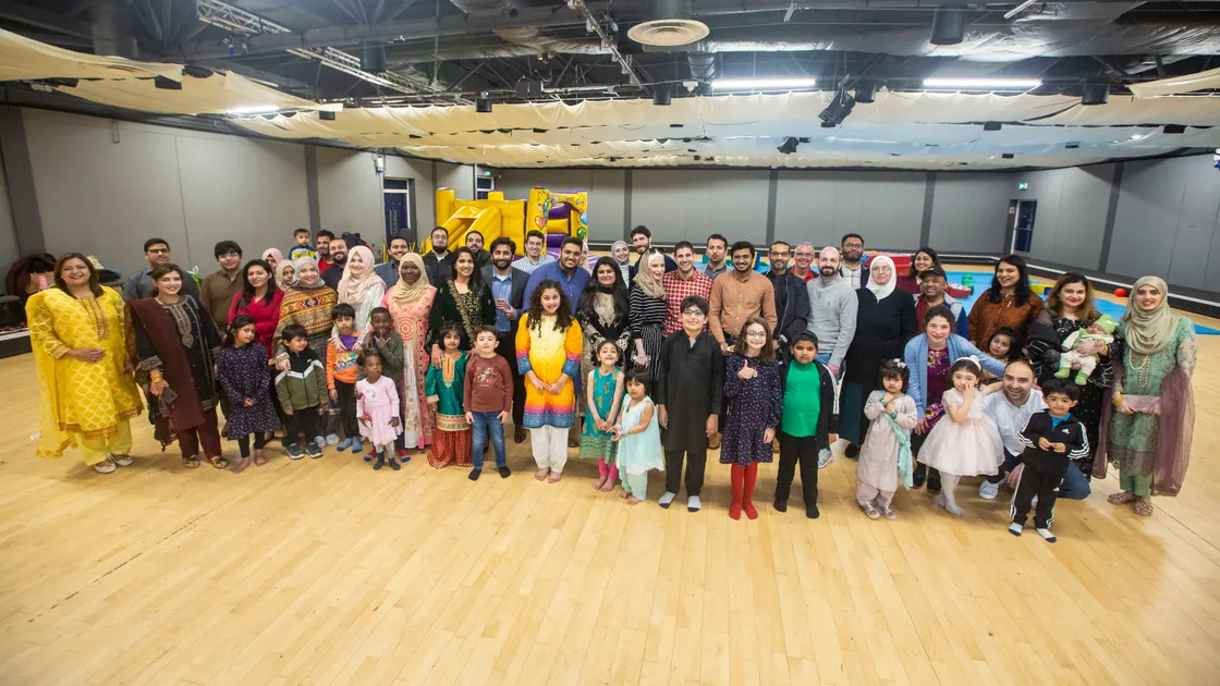 The island’s muslim community celebrating the end of Ramadan with a party at Beau Sejour. (Pictures by Peter Frankland, 32037892)