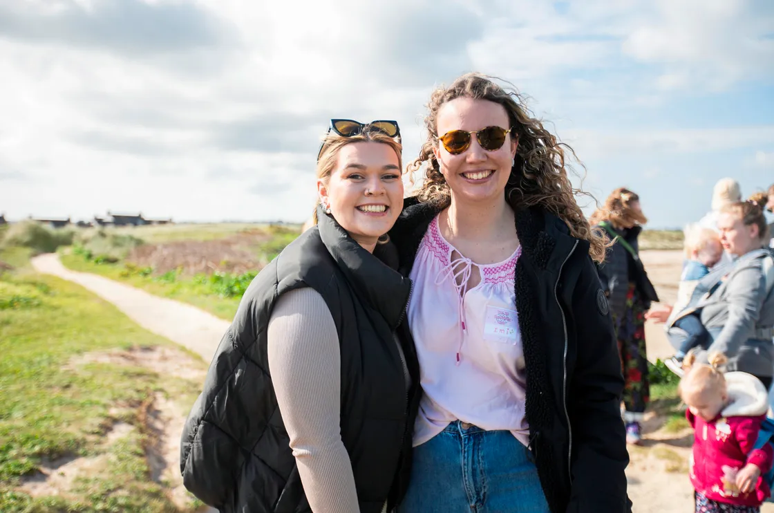 The Twenty Something Club organisers Sophie Driscoll, left, and Imi Remfrey. (Picture by Connor Rabey, 33162101)