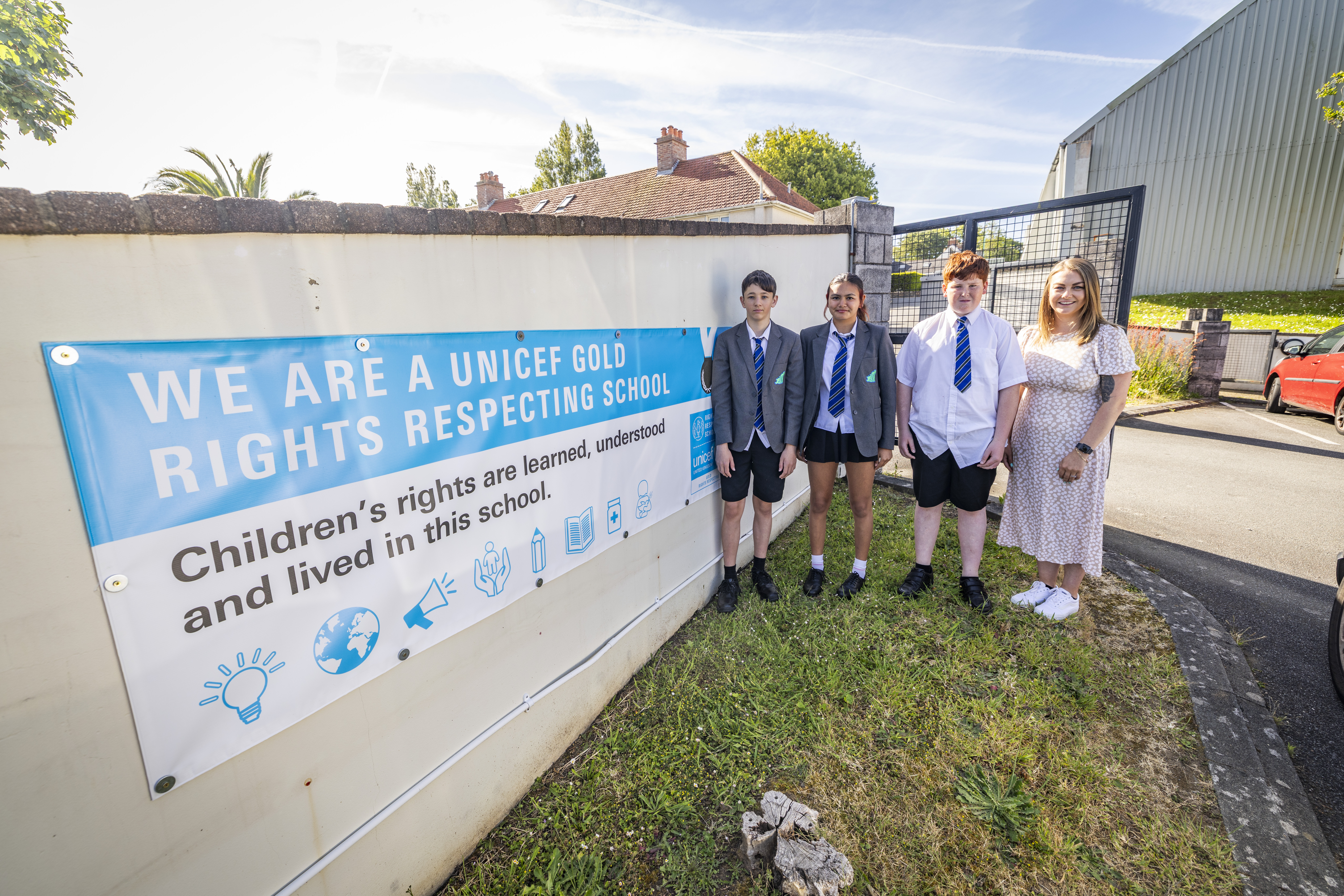 Les Voies School achieves a rare Unicef gold award