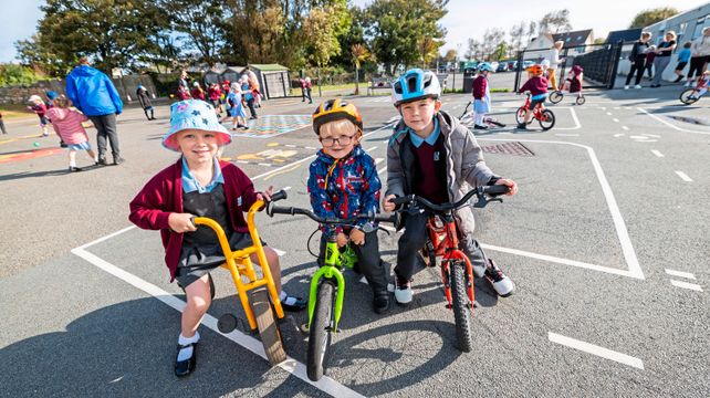La Mare Primary’s playground gets top marks
