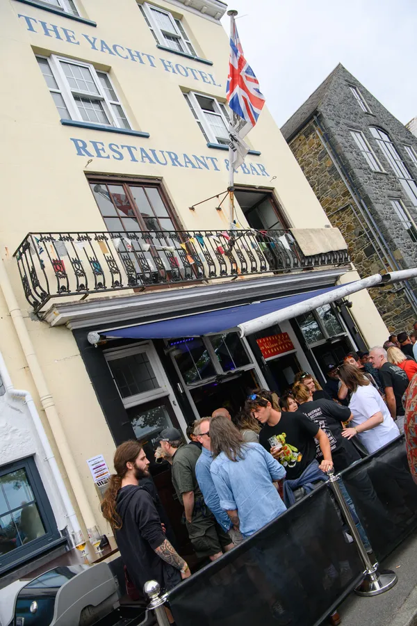 The Yacht Hotel was one of three pubs in town - along with the Albion House Tavern and the Drunken Duck - that hosted the 2026 VEF, together with Beau Sejour