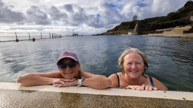 It’s great to be back in the Ladies’ Pool, say swimmers