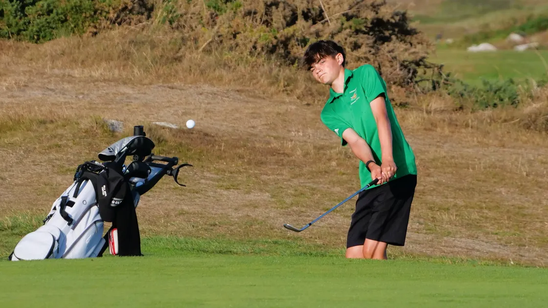 Island junior champion Josh Neville is the one new cap selected in the Guernsey team for the Men’s Inter-Insular at L’Ancresse this month.
